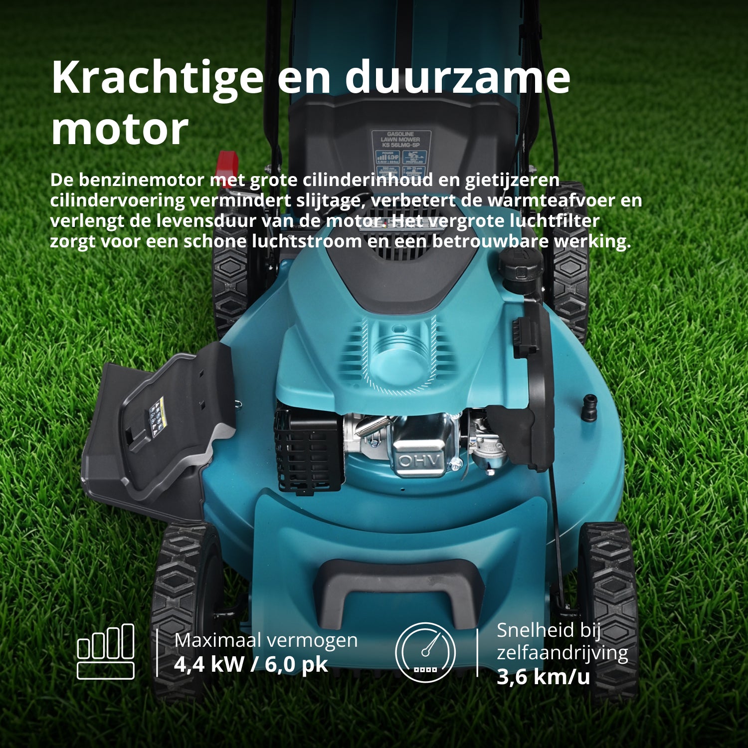 Benzine Grasmaaier KS 46LMG-SP