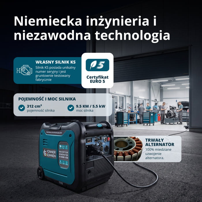 Generator inwerterowy KS 5500iE S ATSR