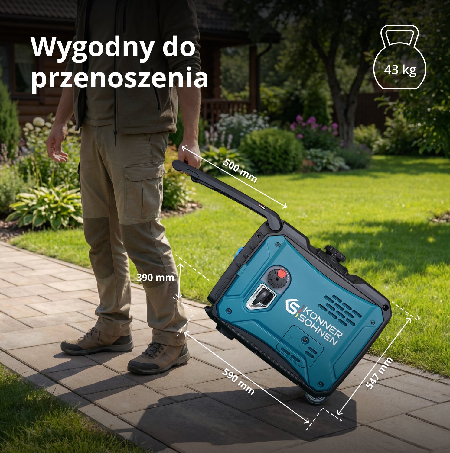 Generator inwertorowy KS 6000iE S