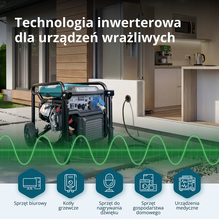 Generator inwerterowy KS 6500iEG (benzyna/gaz)