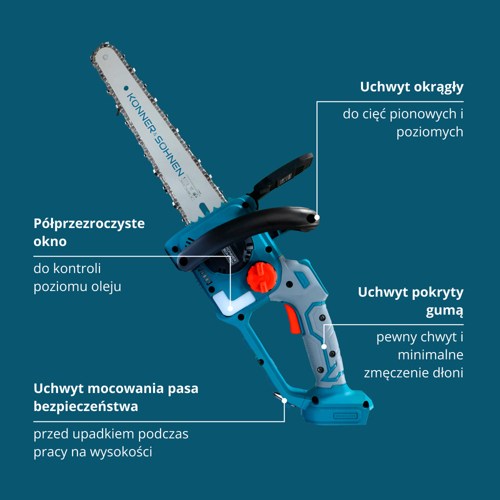 Piła akumulatorowa KS MCS20V-12 SET PLUS