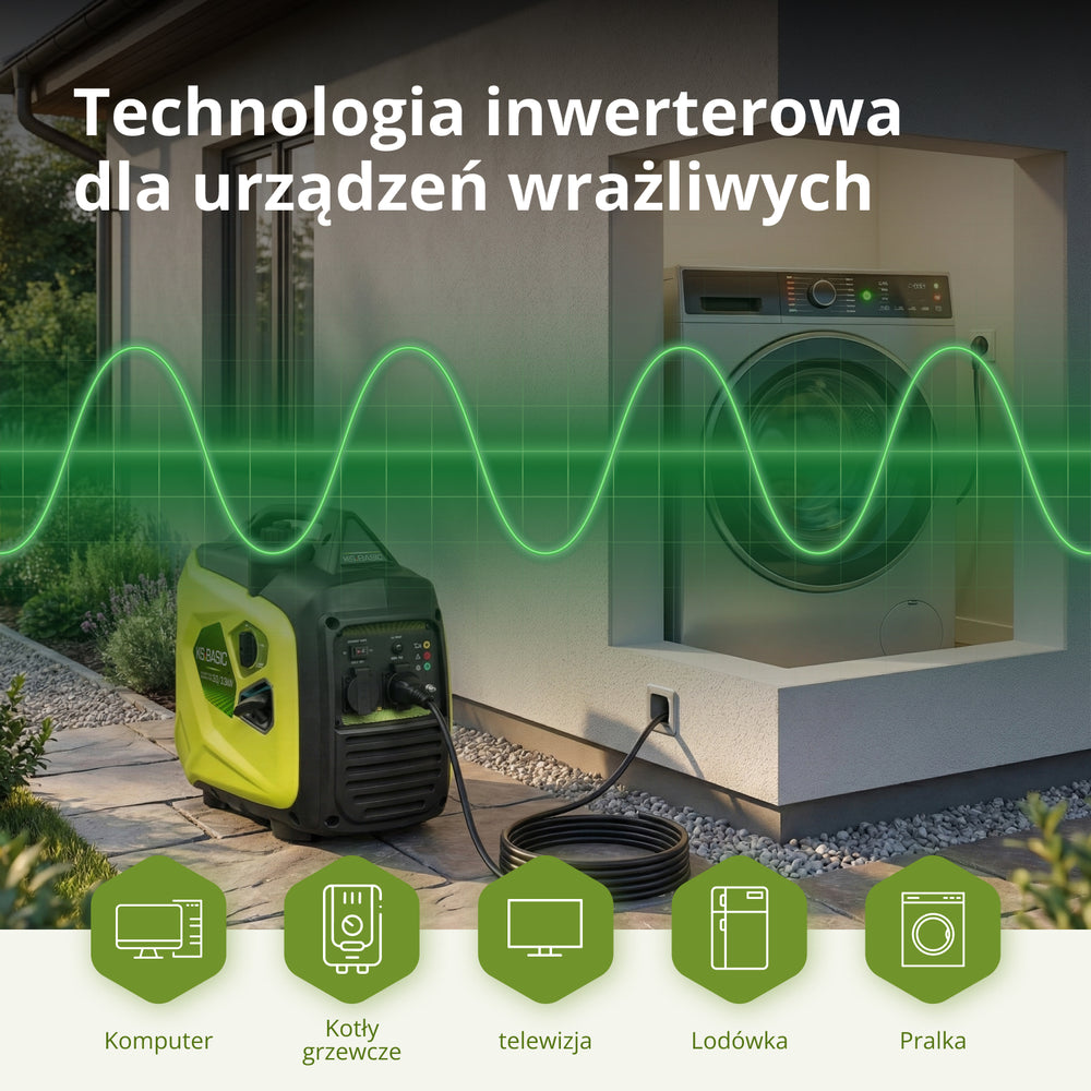 Inwerterowy generator benzynowy KSB 33i S