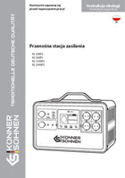 Przenośna stancja zasilania KS 300PS, KS 500PS, KS 1200PS, KS 2400PS