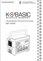 Draagbare Power Station KSB 1200PS