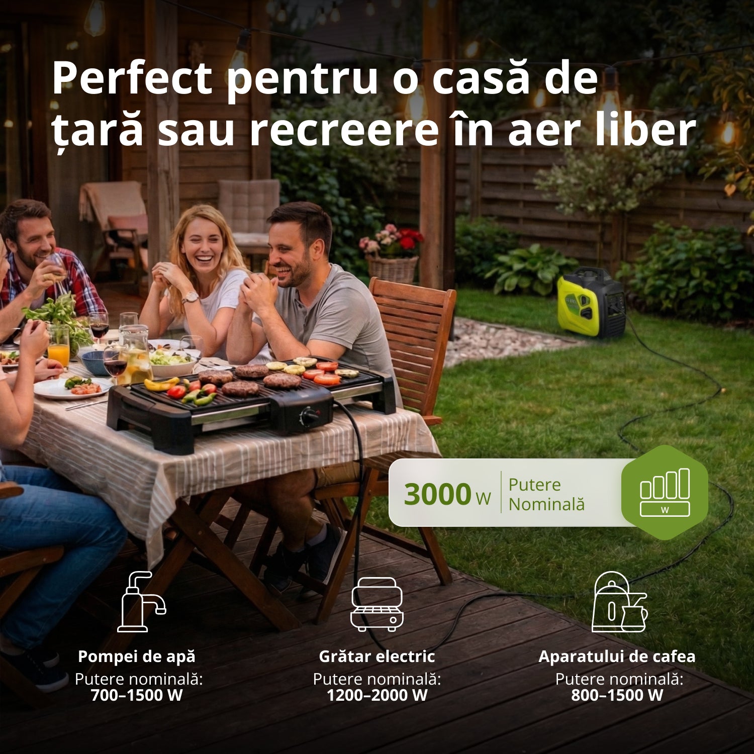 Generator pe benzină cu invertor KSB 33i S