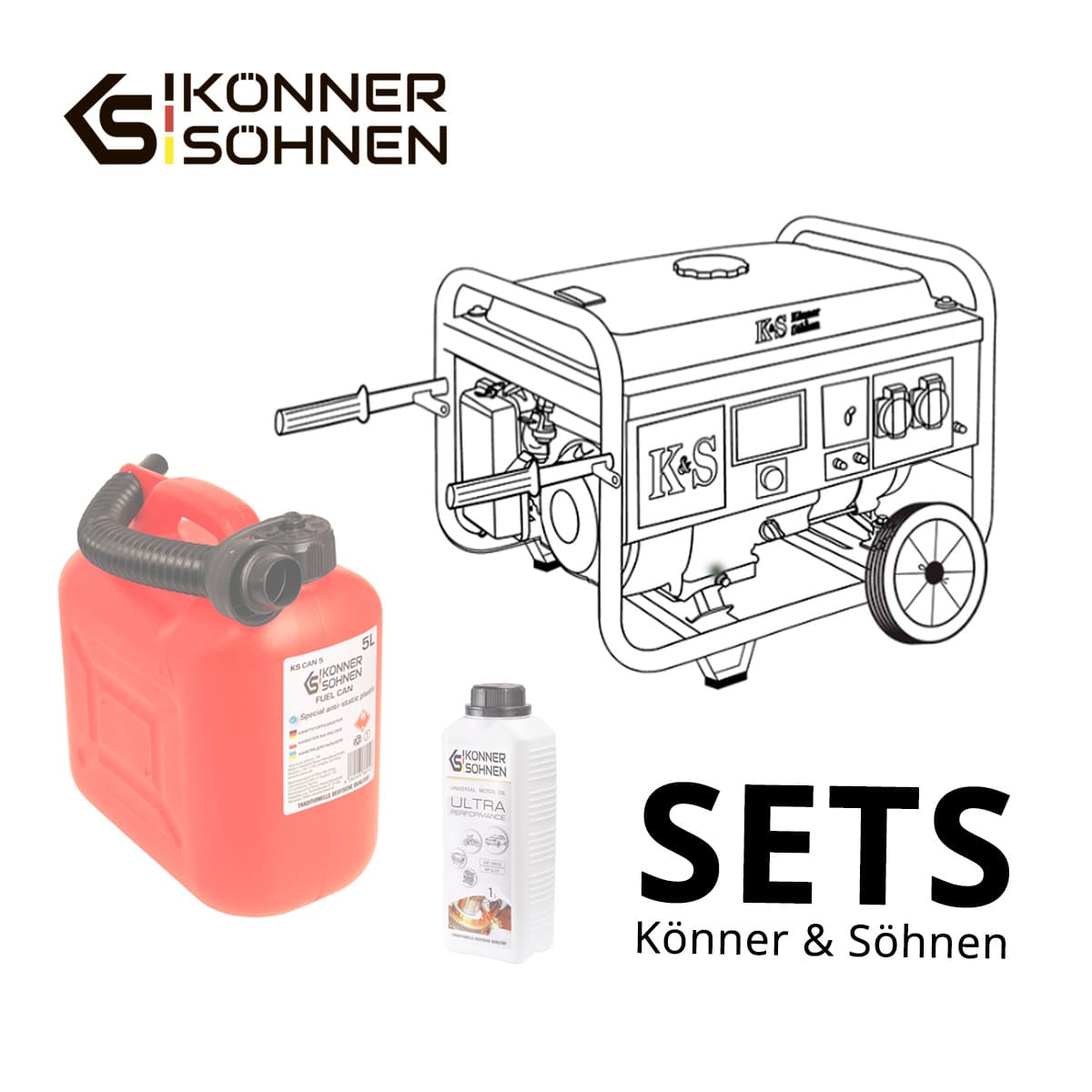 SETPROMO405: KS 3100iG S + KS 10W-30 + KS CR-15M