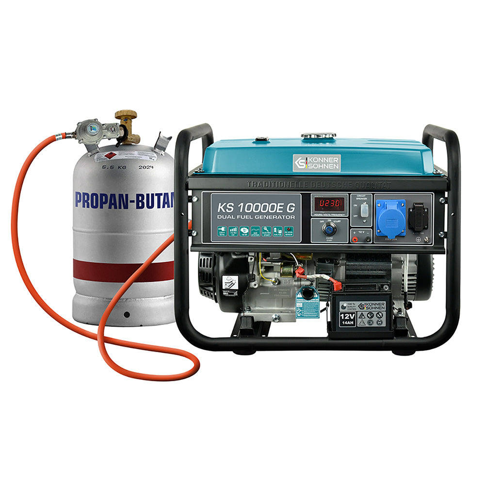 Generator LPG/Benzyna „Könner & Söhnen” KS 10000E G