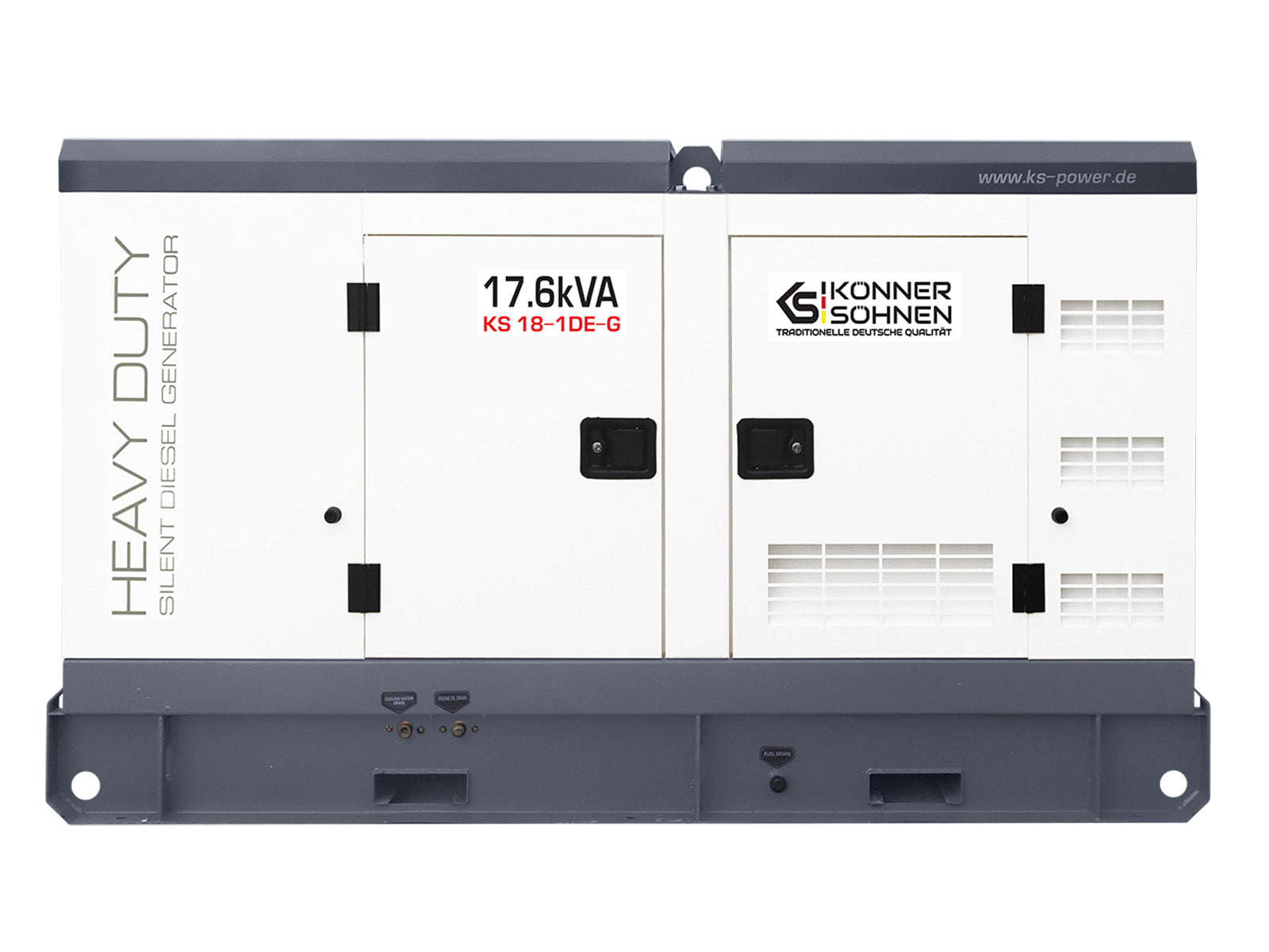 Single-phase diesel power station KS 18-1DE-G