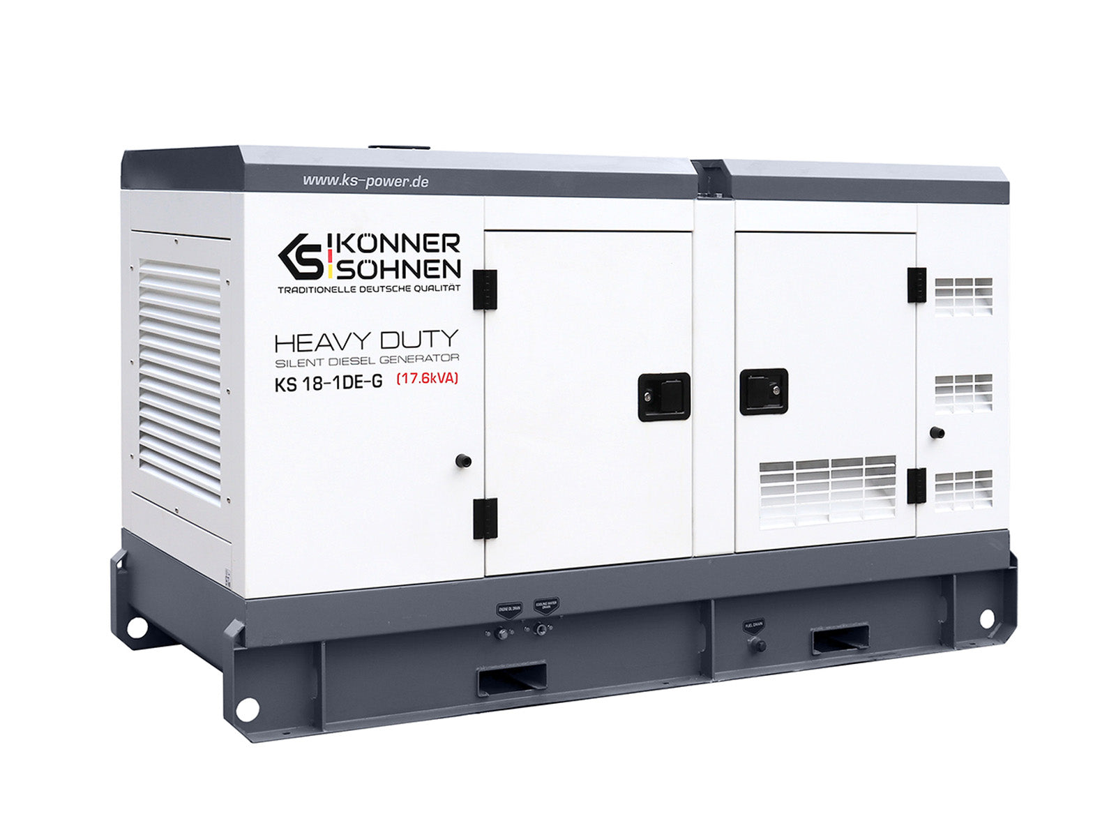 Single-phase diesel power station KS 18-1DE-G