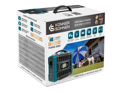 Kannettava virtalähde KS 200PS