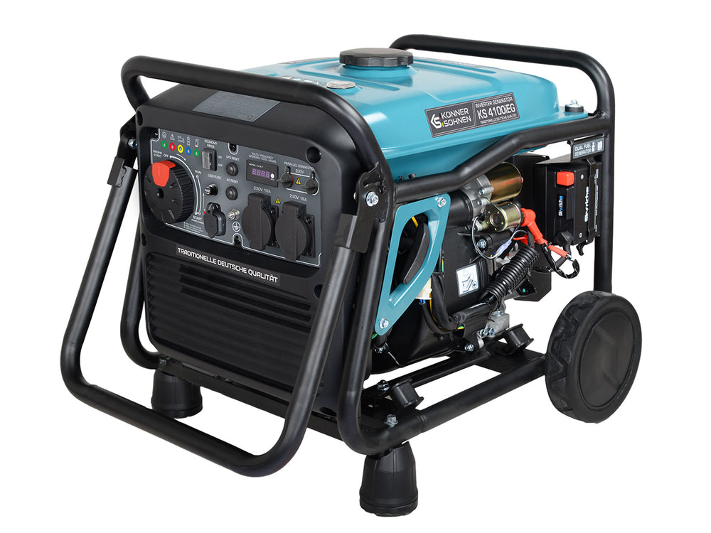LPG/benzin inverteres generátor KS 4100iEG