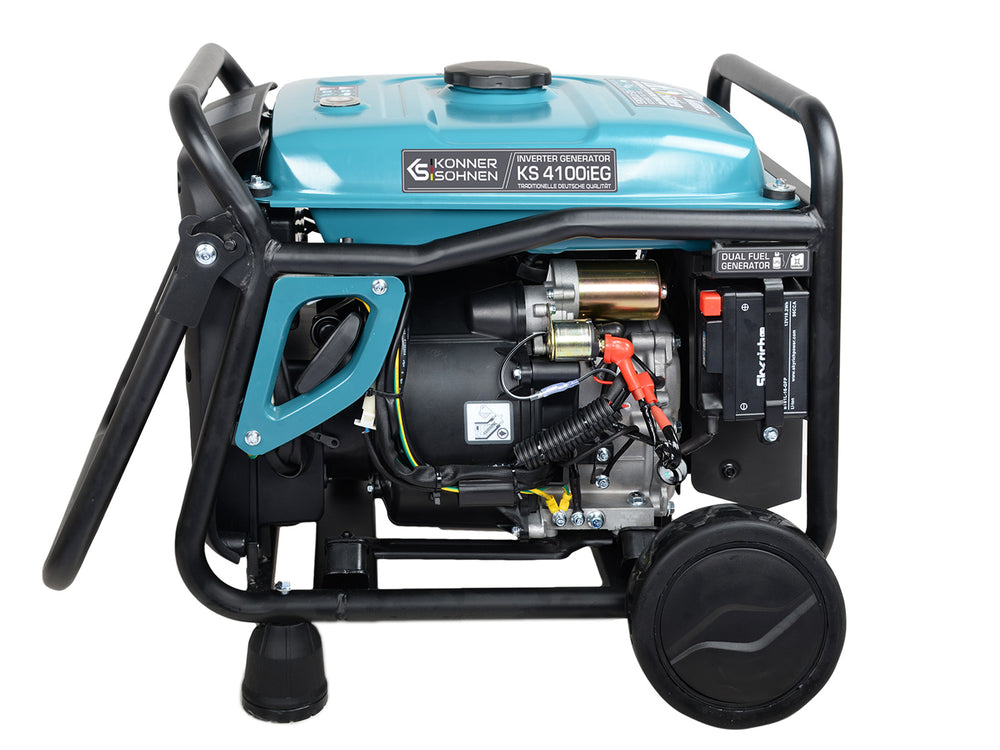 LPG/benzin inverteres generátor KS 4100iEG