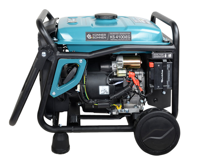 LPG/benzin inverteres generátor KS 4100iEG