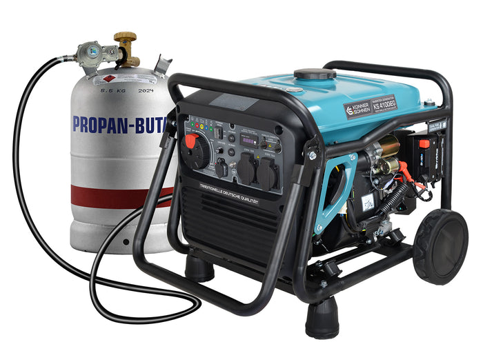 LPG/benzin inverteres generátor KS 4100iEG