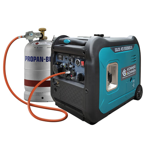 LPG/bensiini-invertterigeneraattori KS 5500iEG S