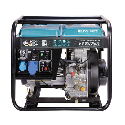 Дизелов генератор „Könner & Söhnen“ KS 6100HDE (EURO V)