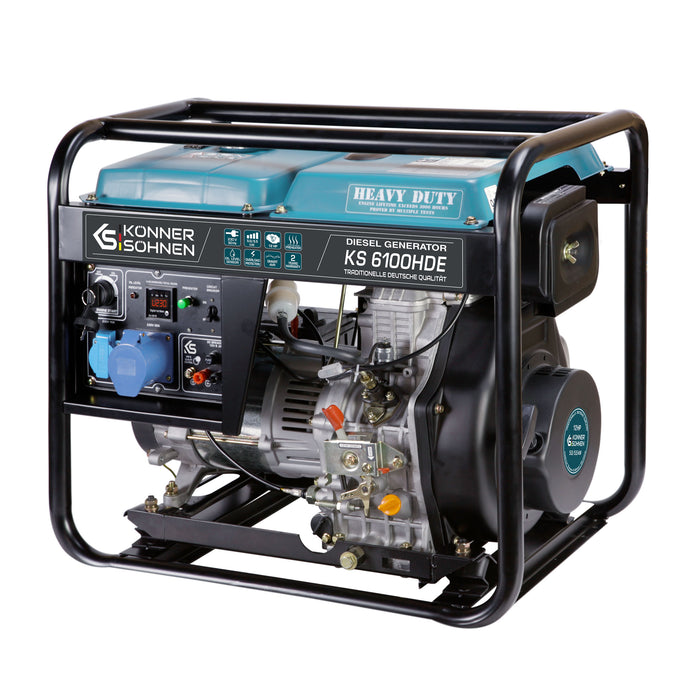 Diesel generator "Könner & Söhnen" KS 6100HDE (EURO V) (Refurbished Good)