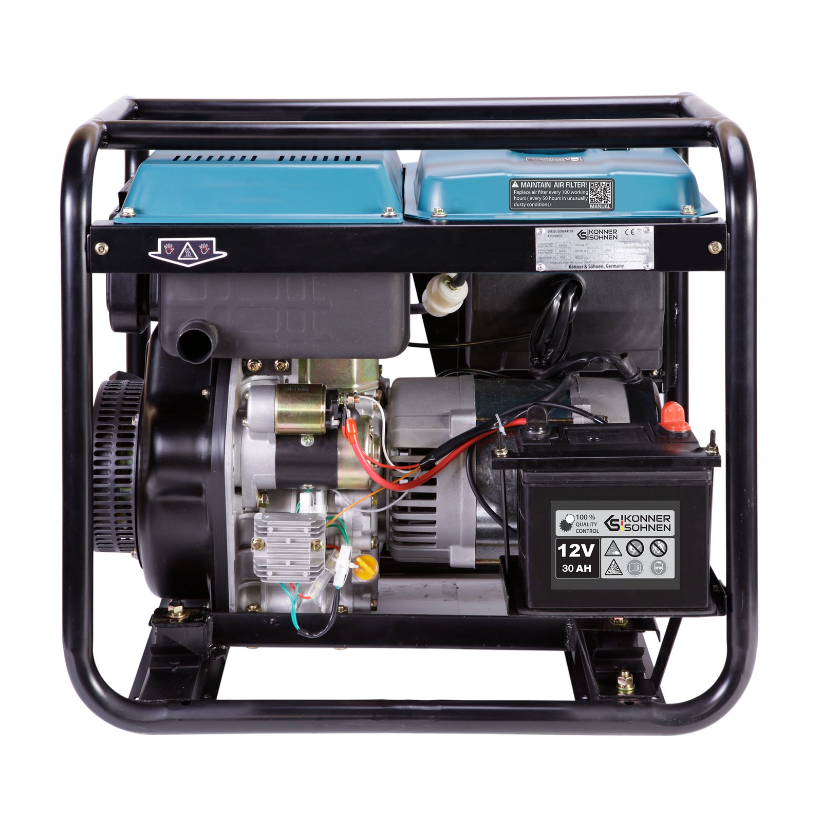 Дизелов генератор „Könner & Söhnen“ KS 6100HDE (EURO V)