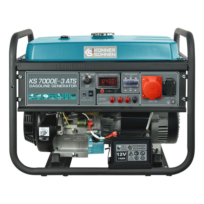 Benzinski generator „Könner & Söhnen“ KS 7000E-3 ATS