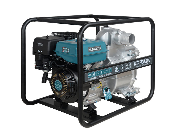 Motorpumpe til muddervand KS 80MW