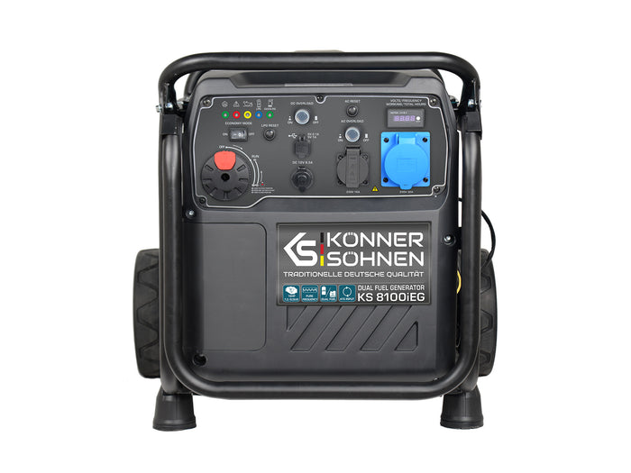 LPG/benzin inverter generator KS 8100iEG