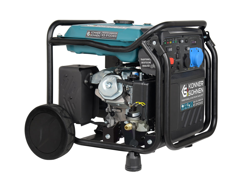 LPG/benzin inverter generator KS 8100iEG