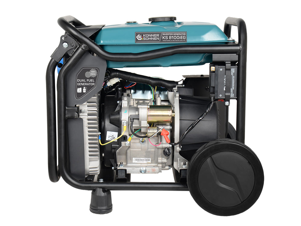 LPG/benzin inverter generator KS 8100iEG