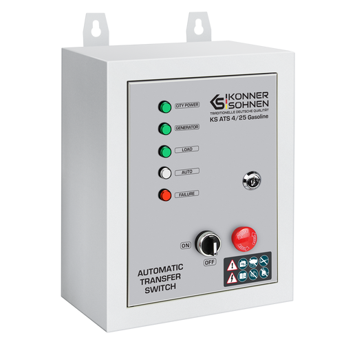Automatische Transfer Schakelaar KS ATS 4/25 Gasoline