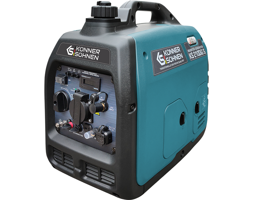 Generator cu inverter pe GPL/benzină KS 2100iG S