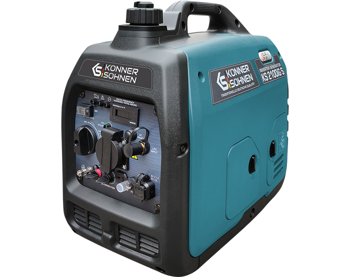 Generator cu inverter pe GPL/benzină KS 2100iG S