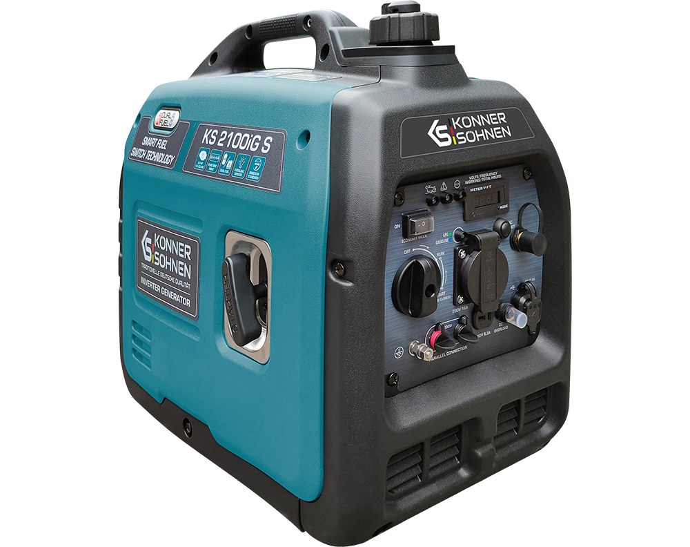 Generator cu inverter pe GPL/benzină KS 2100iG S