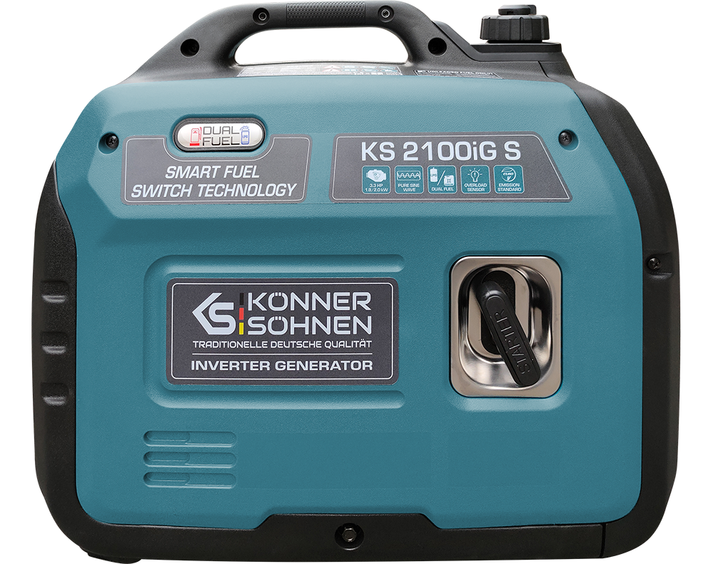 Generator cu inverter pe GPL/benzină KS 2100iG S