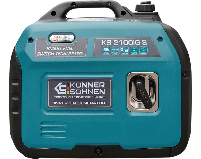 Generator cu inverter pe GPL/benzină KS 2100iG S