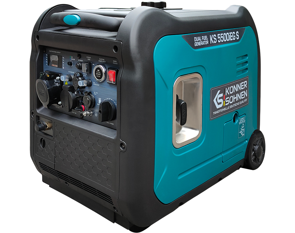 LPG/bensiini-invertterigeneraattori KS 5500iEG S