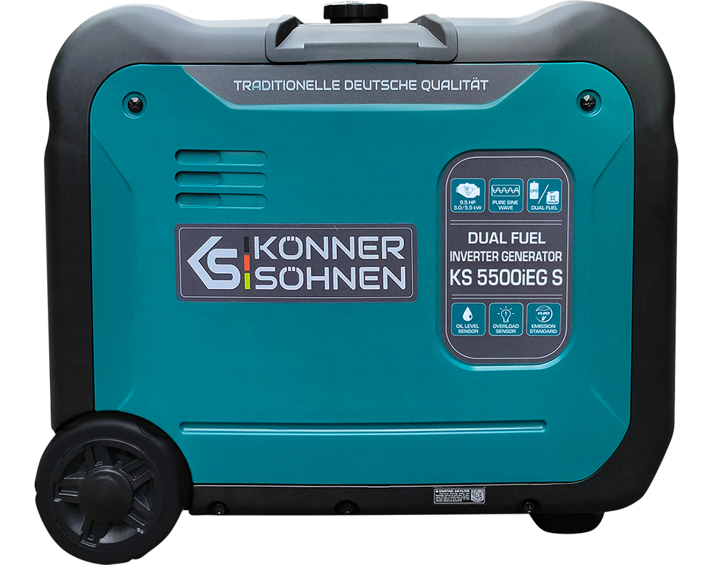 LPG/bensiini-invertterigeneraattori KS 5500iEG S
